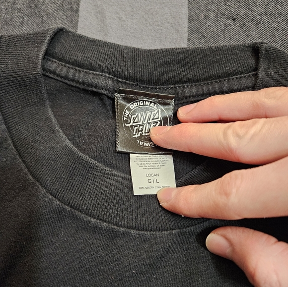 Mens Santa Cruz t shirt *large* - Picture 4 of 5